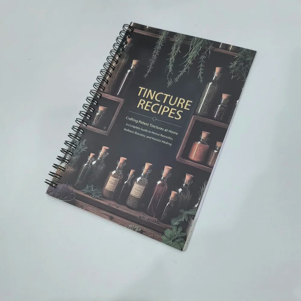 Herbal Wellness Guide - Libro di ricette per tinture: Crea