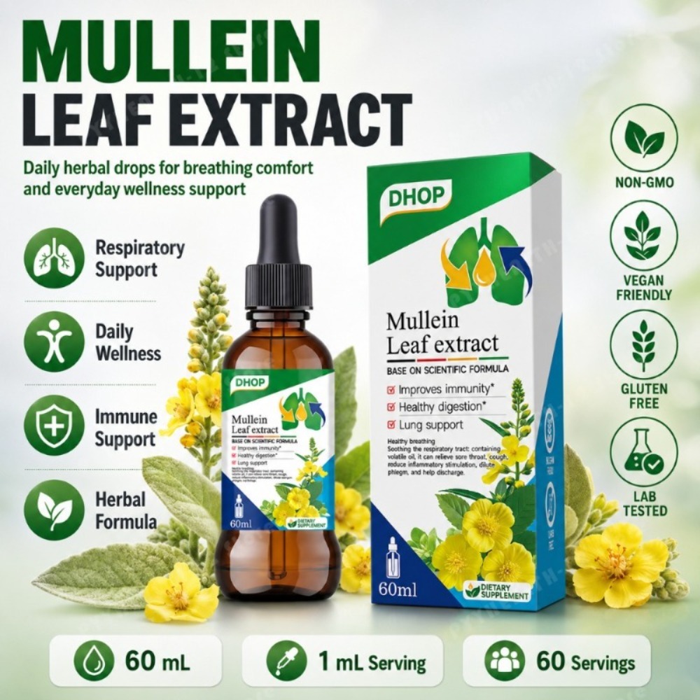 Herbal Wellness Liquid - Gocce di Estratto di Foglie di
