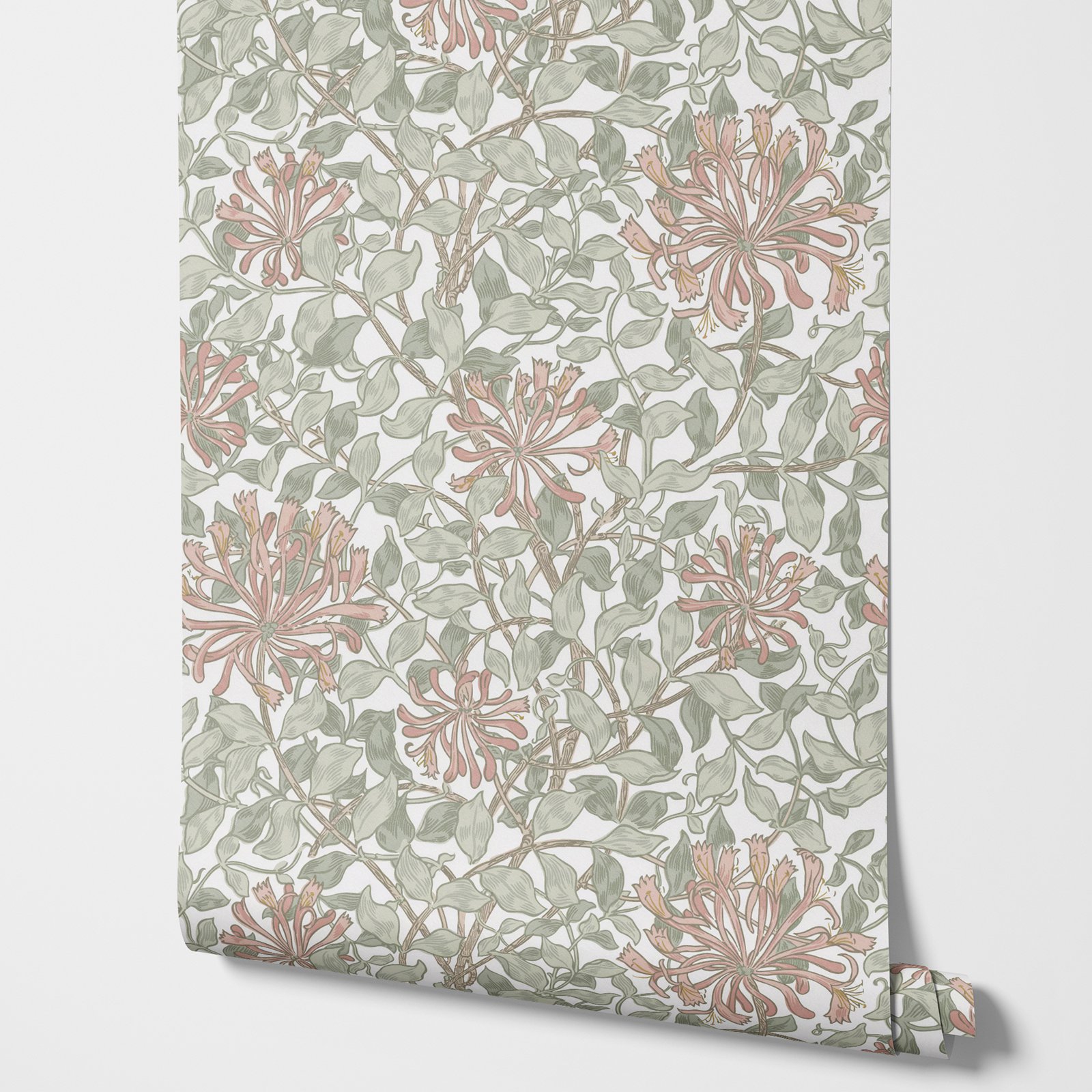 Herbal Wallpaper - Carta da parati floreale non tessuta