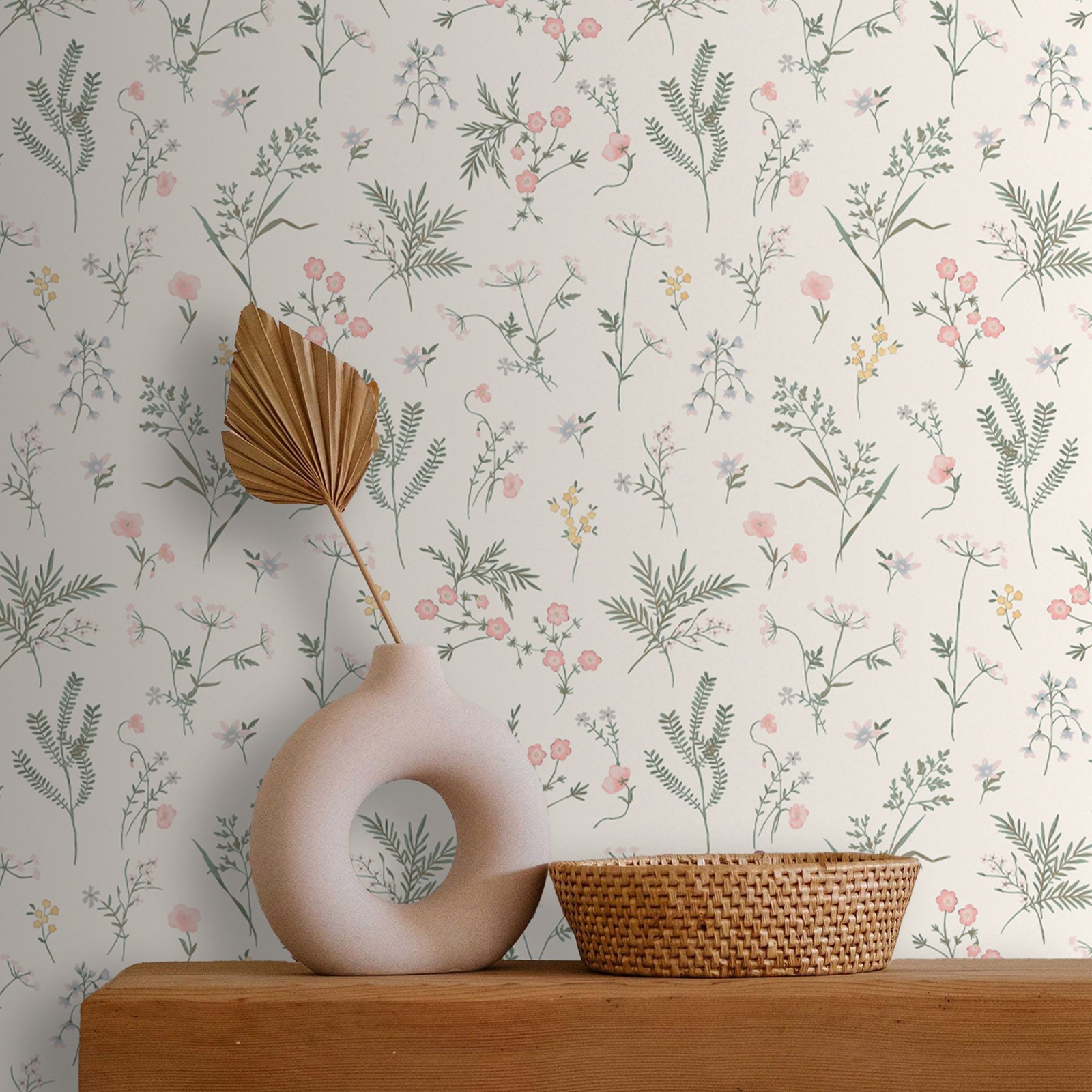 Herbal Wallpaper - Carta da parati per piante botaniche