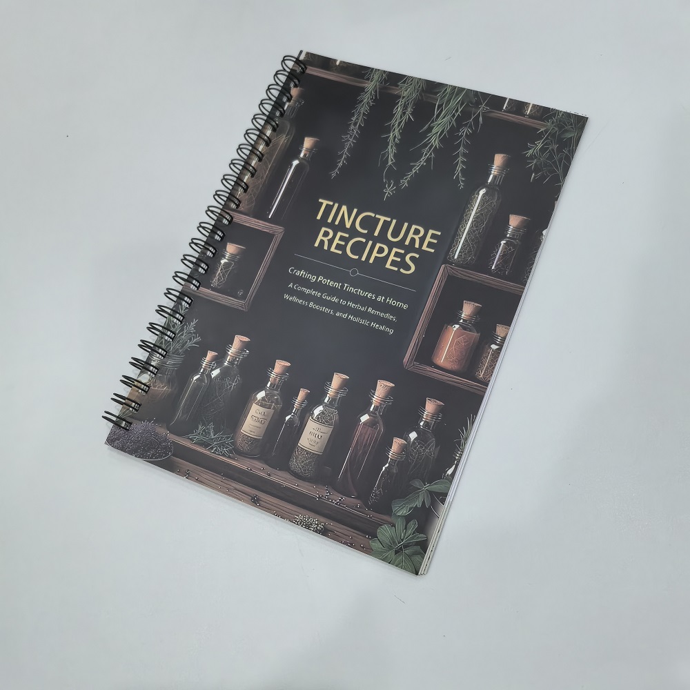Herbal Wellness Guide - Ricette di tintura Libro Creazione di