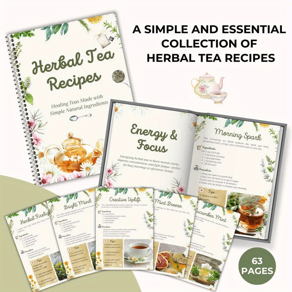 Libro di Ricette di Tisane – M - Wellness Herbal Tea Blends recensione e prezzo
