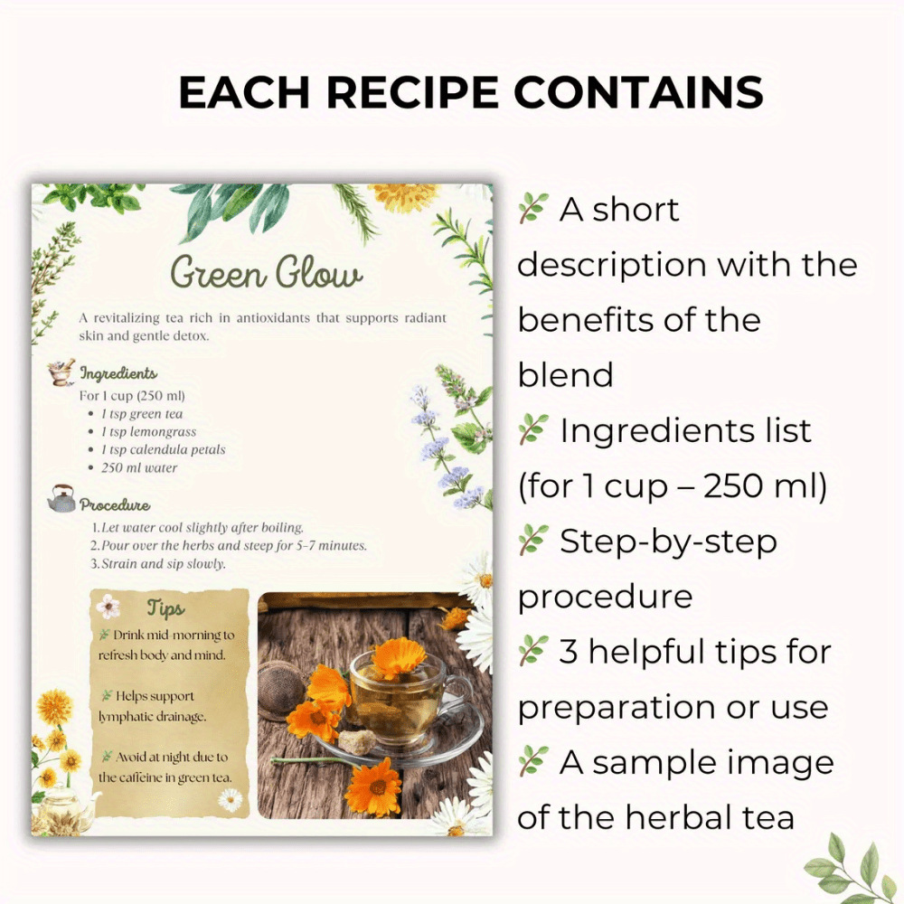 Libro di Ricette di Tisane – M - Wellness Herbal Tea Blends recensione e prezzo