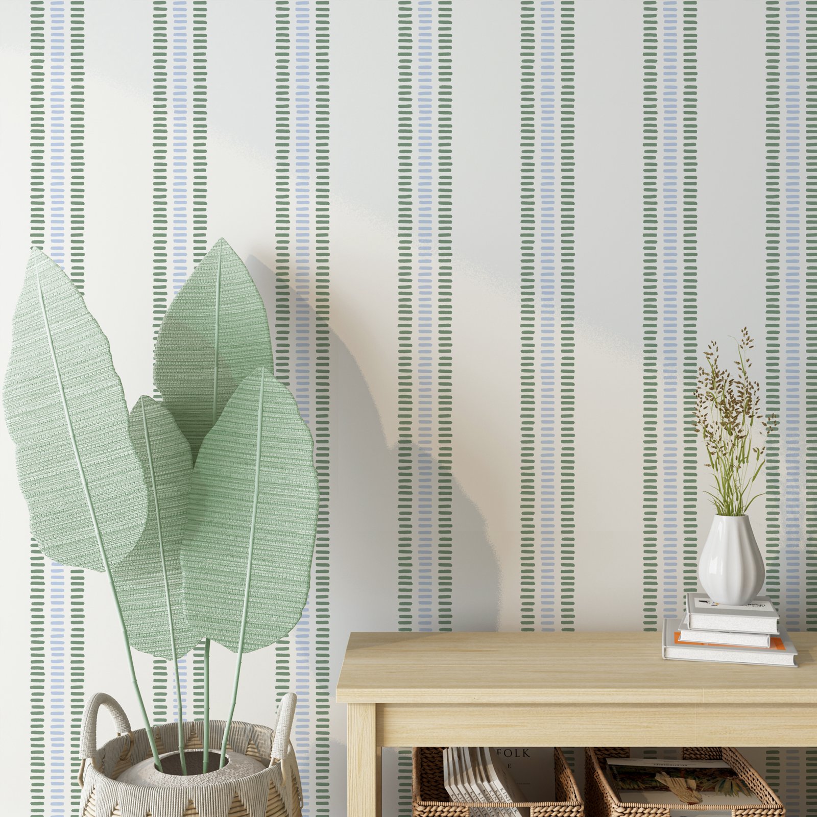 Strisce estive in morbido cart - Herbal Wallpaper recensione e prezzo