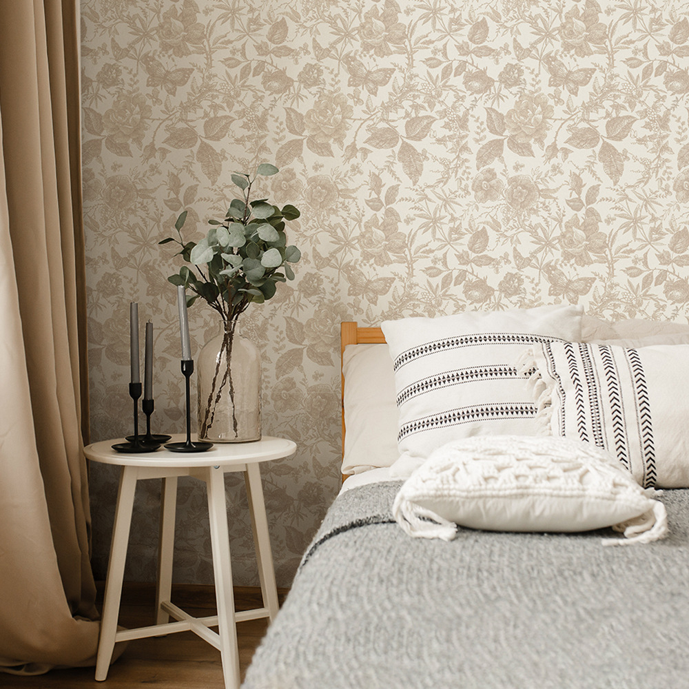 Carta da parati vintage con fi - Herbal Wallpaper recensione e prezzo