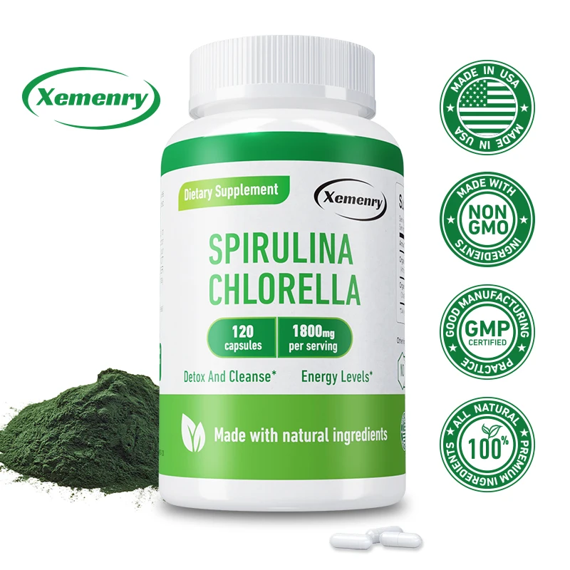 Capsule di clorella di spiruli - Tulsi Holy Basil recensione e prezzo