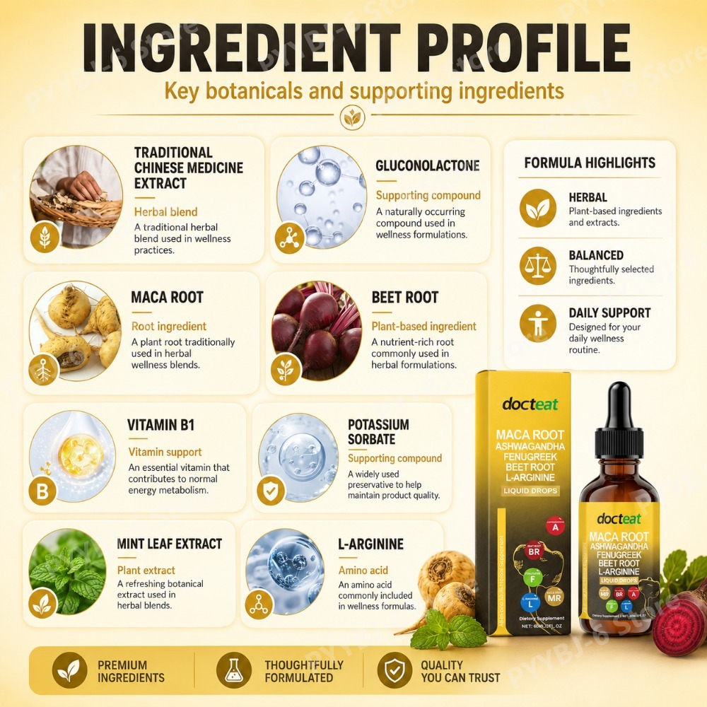 Integratore Liquido di Maca, B - Herbal Wellness Liquid recensione e prezzo