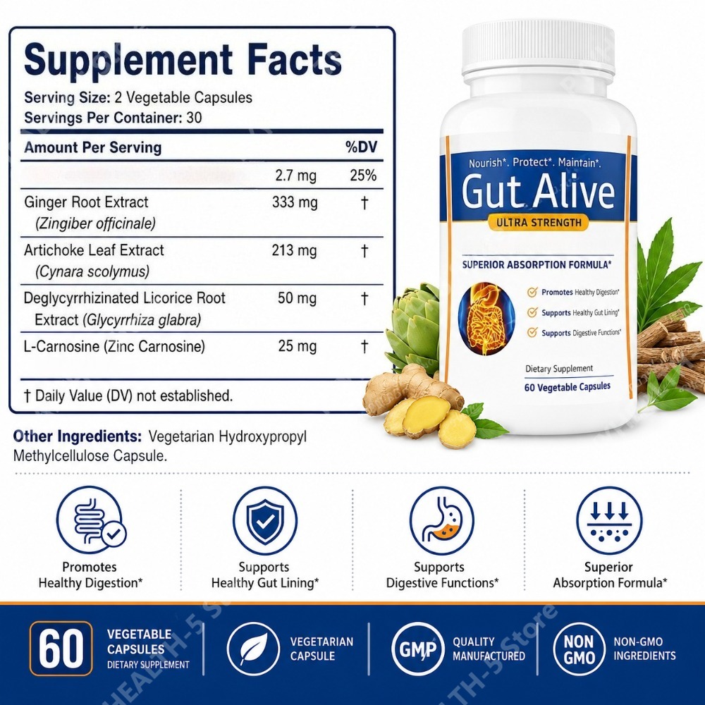 Gut Alive Integratore Naturale - Tulsi Holy Basil recensione e prezzo
