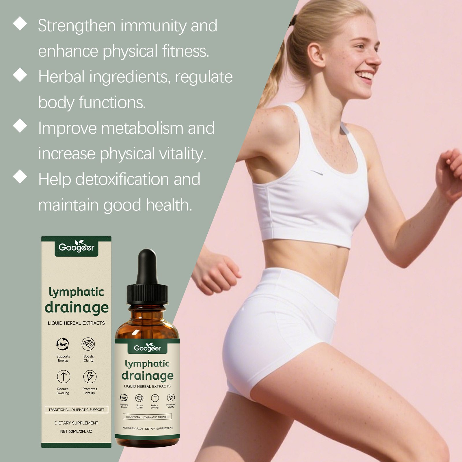 Gocce per Drenaggio Linfatico  - Herbal Wellness Liquid recensione e prezzo