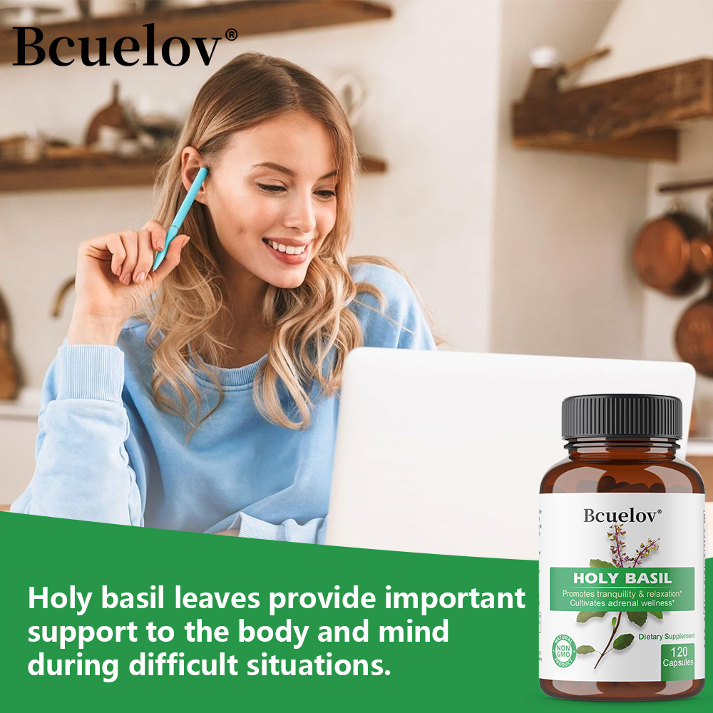 Capsule di Estratto di Basilic - Tulsi Holy Basil recensione e prezzo