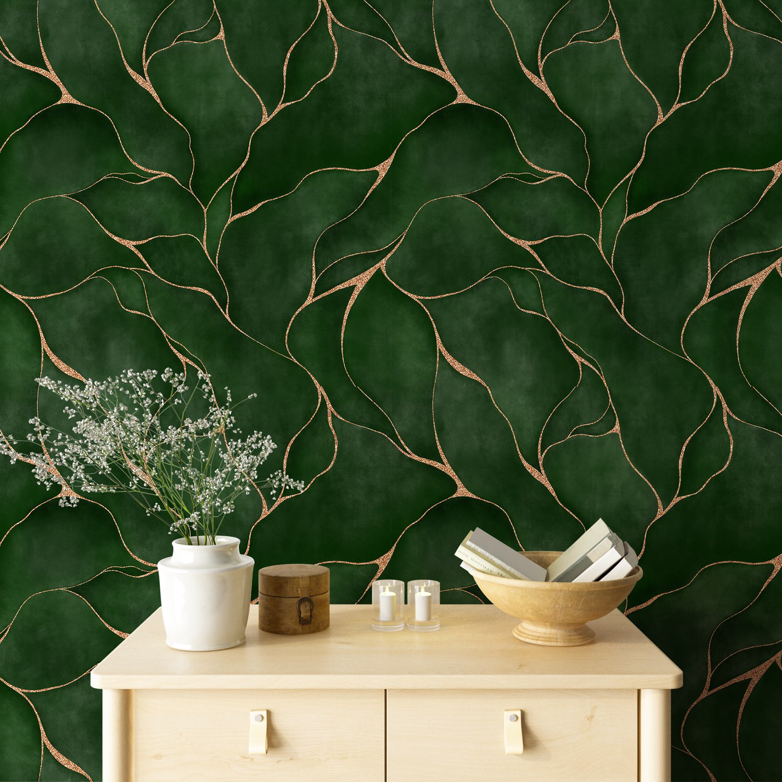 Carta da parati murale con fog - Herbal Wallpaper recensione e prezzo
