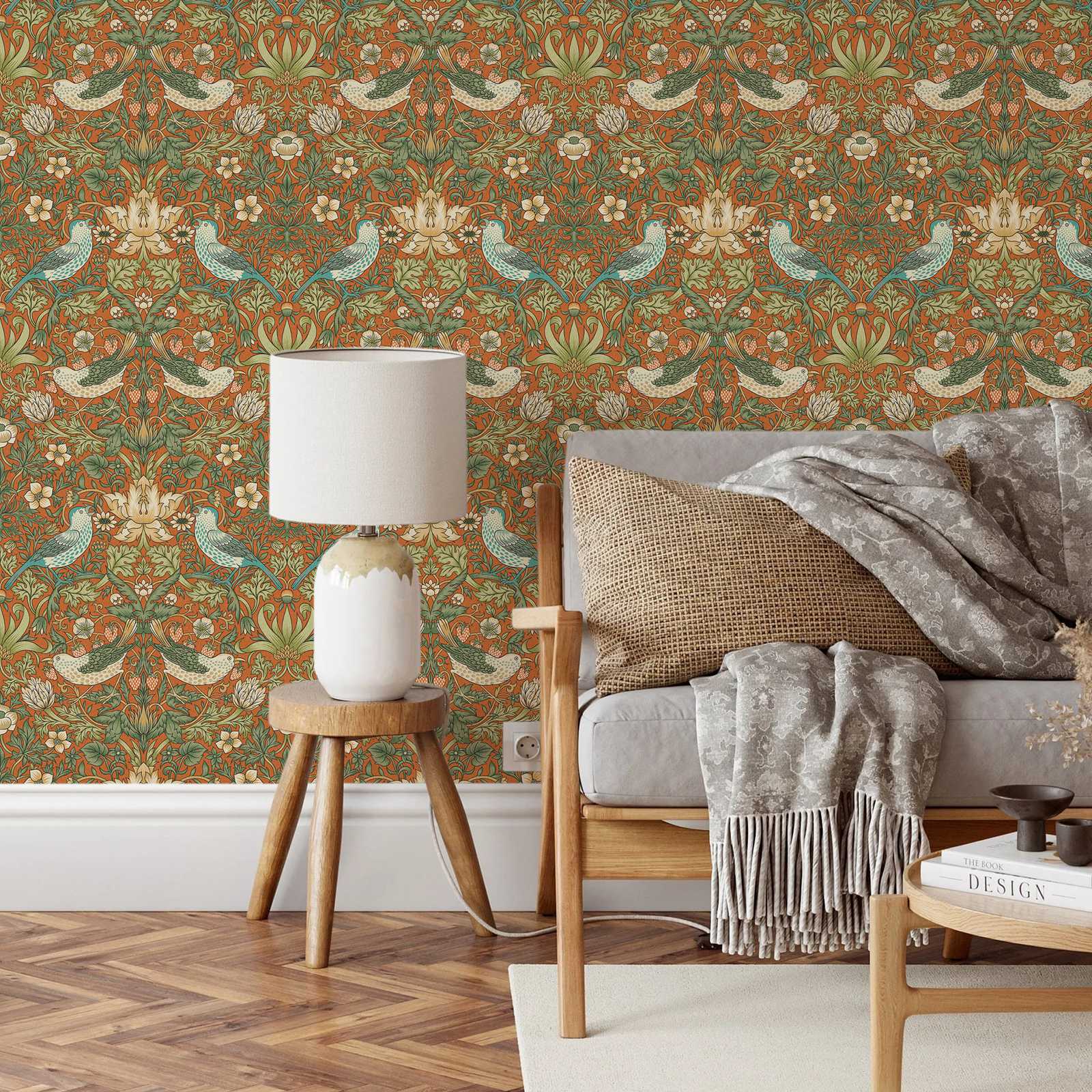 Carta da parati con fiori di l - Herbal Wallpaper recensione e prezzo
