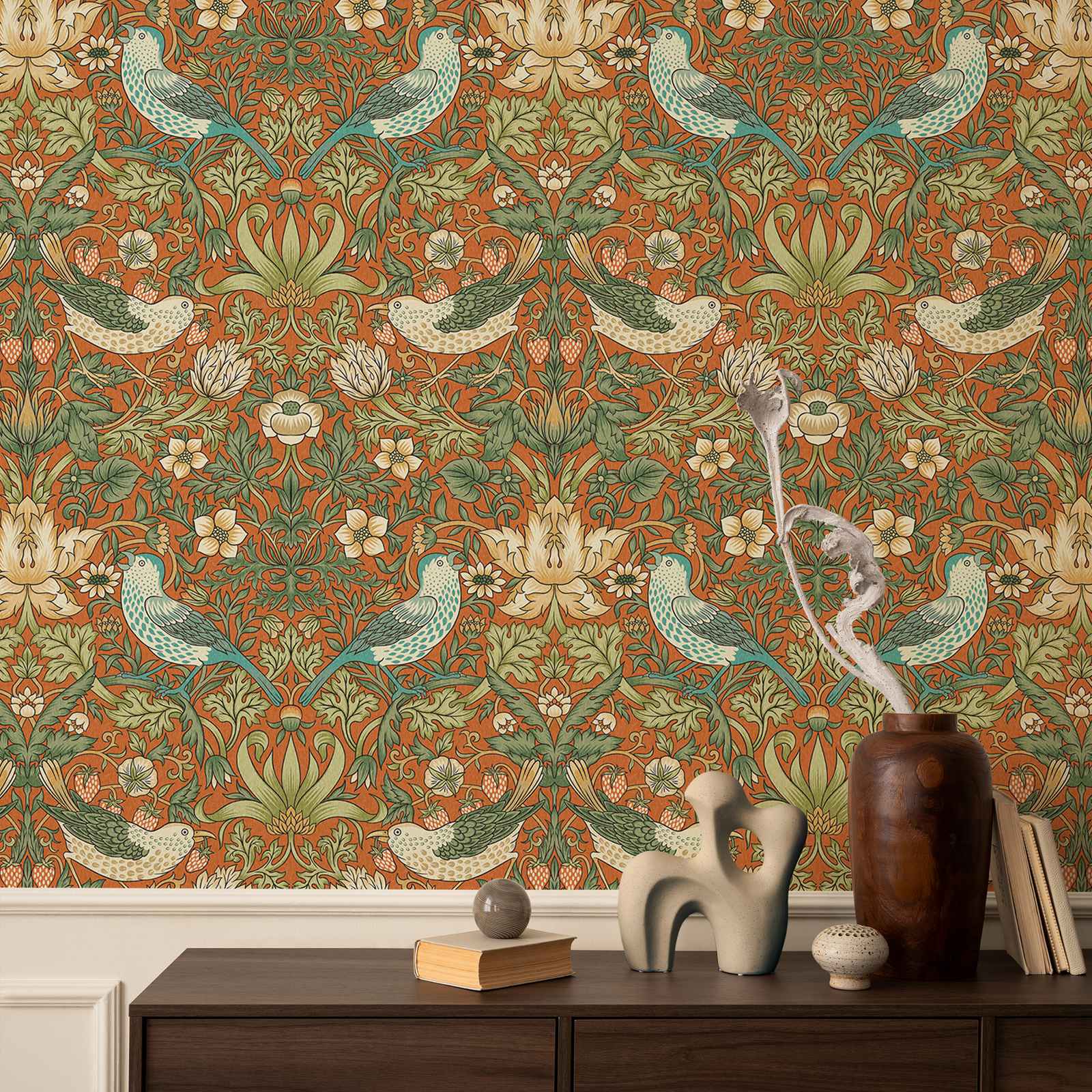 Carta da parati con fiori di l - Herbal Wallpaper recensione e prezzo
