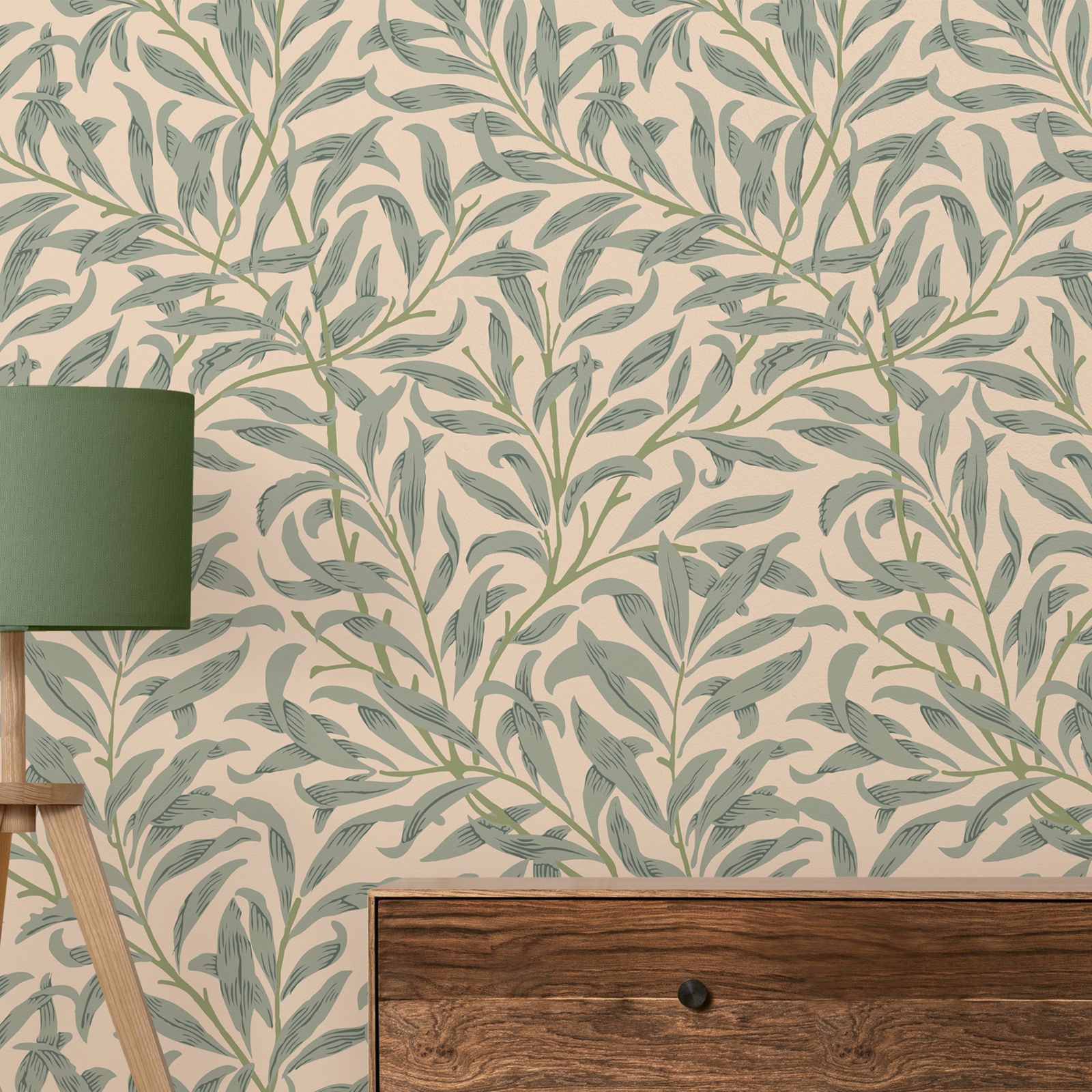 Carta da parati a foglia verde - Herbal Wallpaper recensione e prezzo