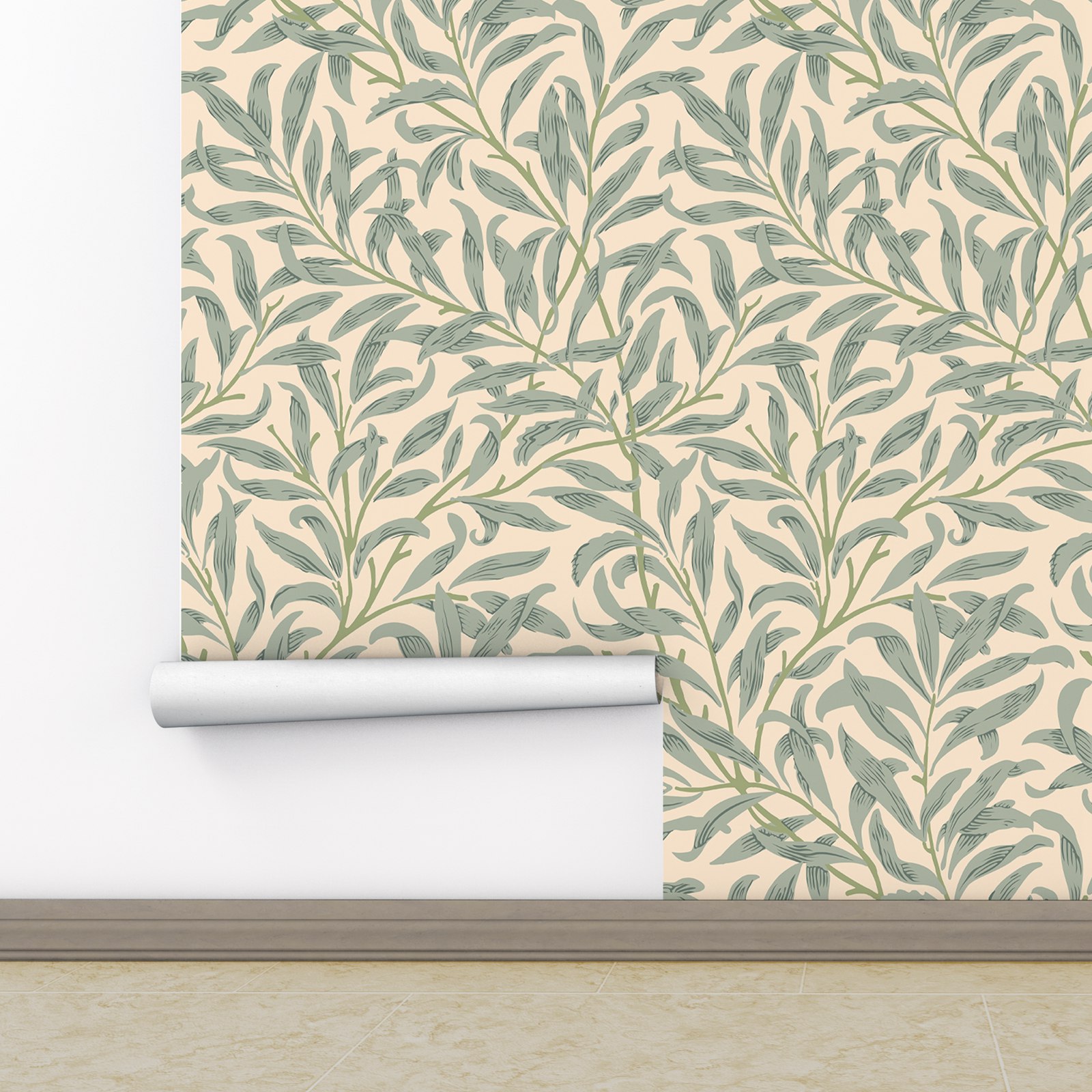 Carta da parati a foglia verde - Herbal Wallpaper recensione e prezzo